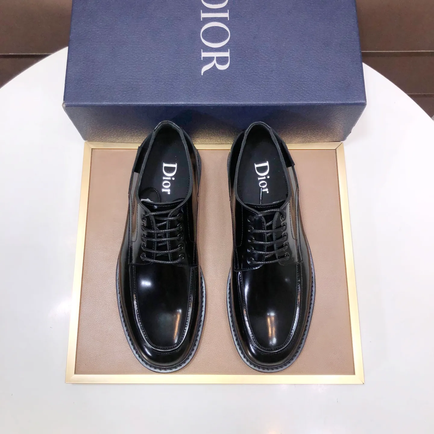 Men's shoes 💰680💶[Dior] (water-dyed cowhide lining) Dior original 1:1 high-quality factory, imported original materials, imported raw cowhide, water-dyed cowhide lining, original TPU outsole, code number: 39-44 (38.45 custom-made)